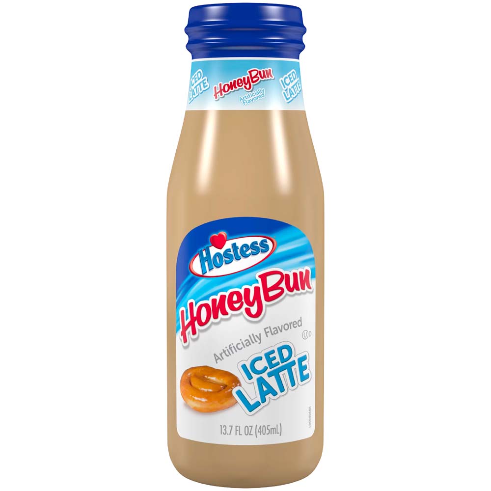 Hostess Iced Latte Honeybun 405ml Bottle