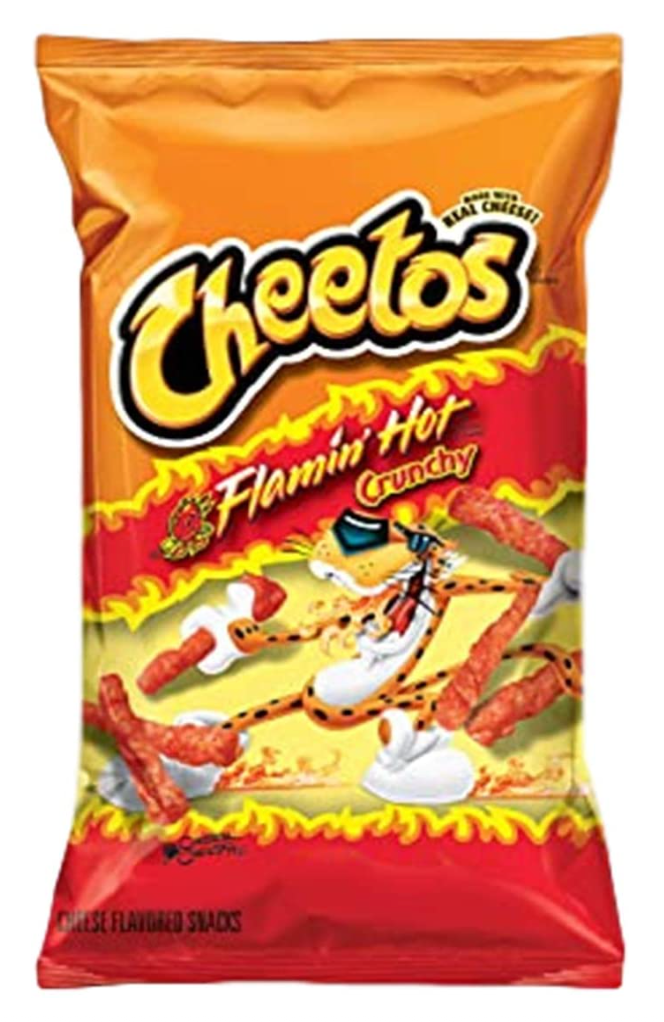 Cheetos Flaming Hot Crunchy 226g Bag