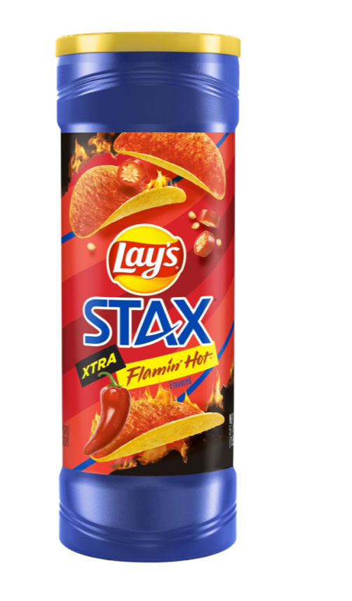 Lay's Stax Flamin Hot XTRA