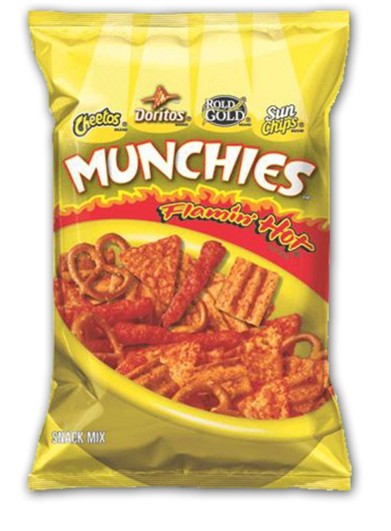 Munchies Flamin Hot Flavoured