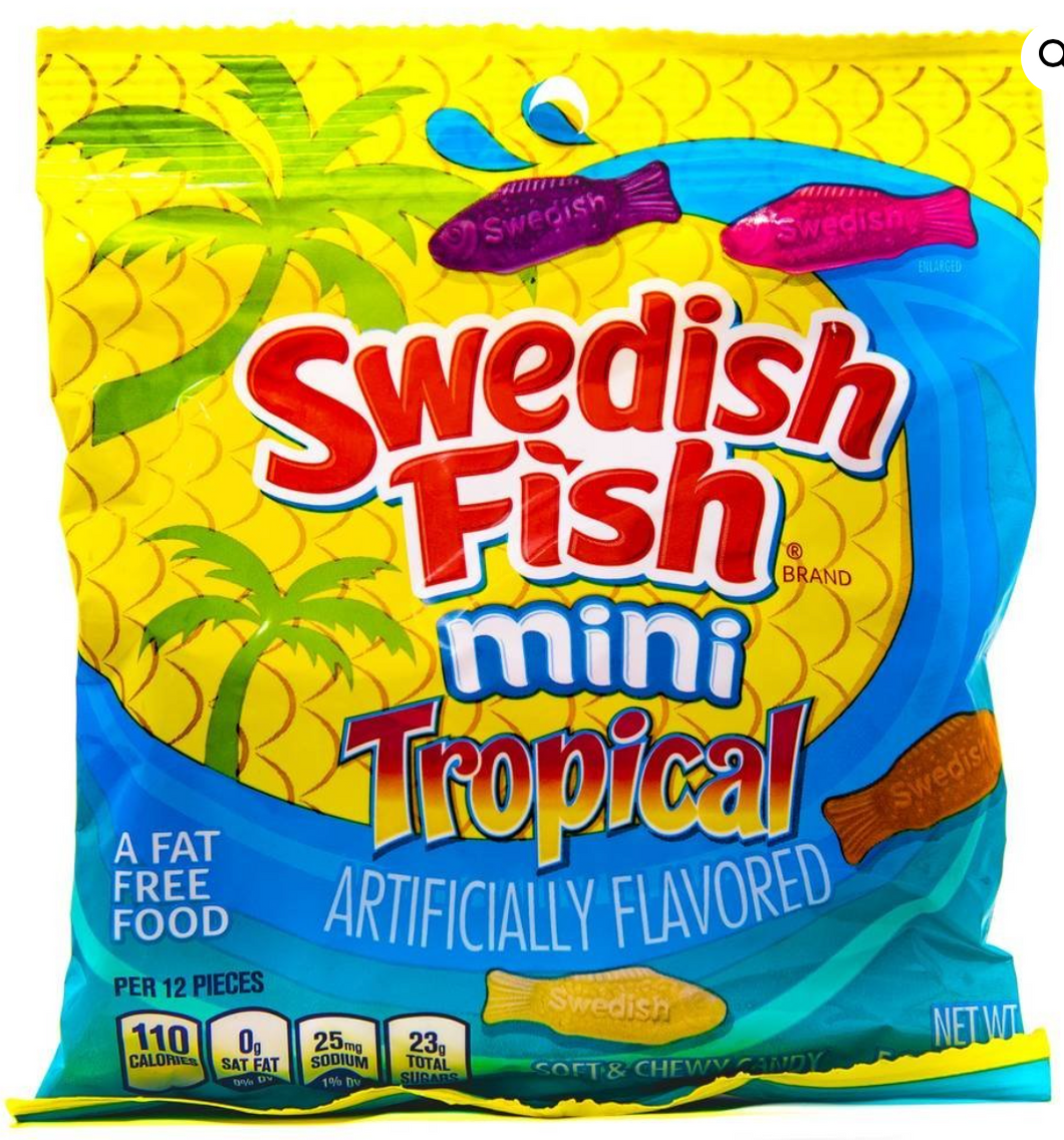 Swedish Fish Tropical Mini