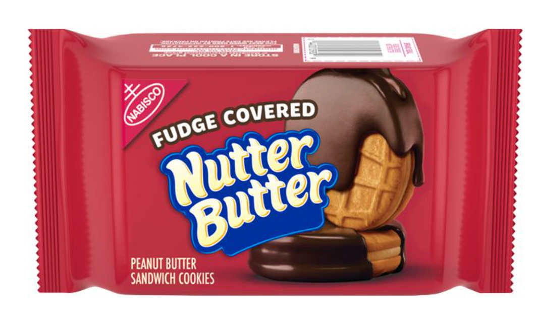 Nutter Butter Fudge Covered
