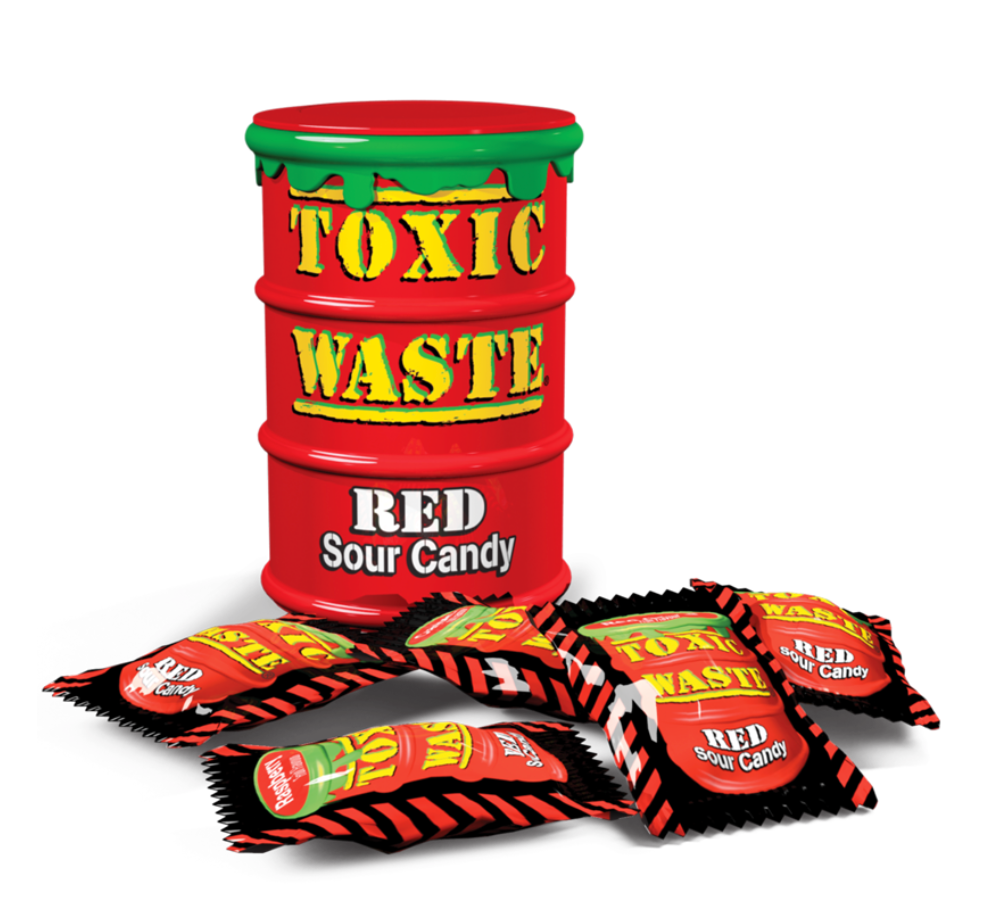 Toxic Waste Red