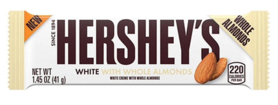 Hershey's White With Whole Almonds