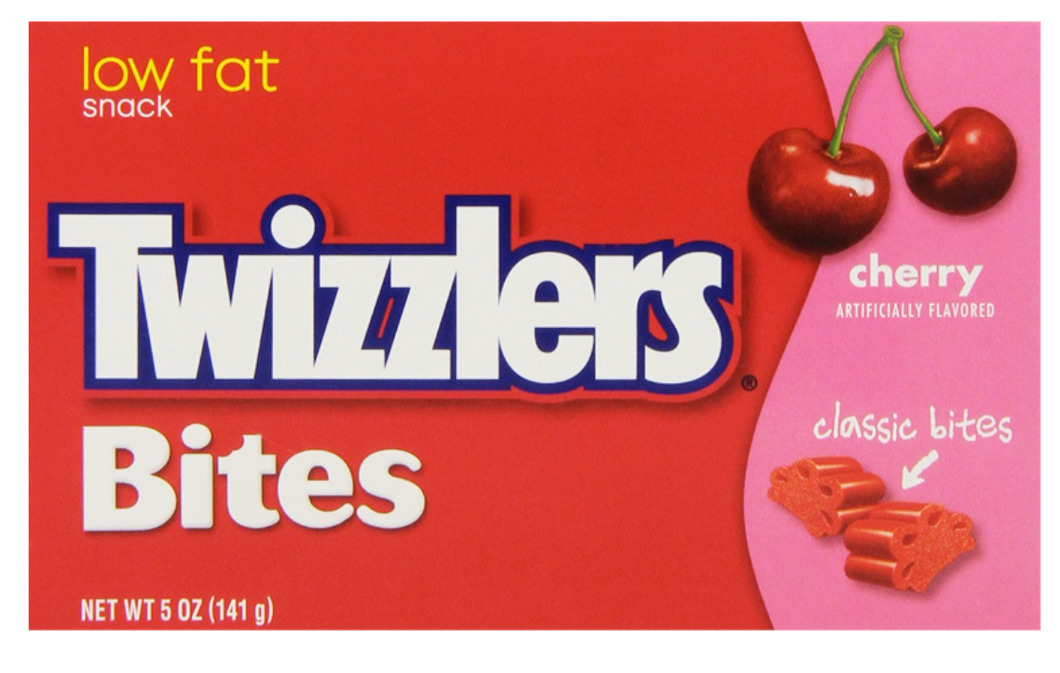 Twizzlers Cherry Bites Theatre Box