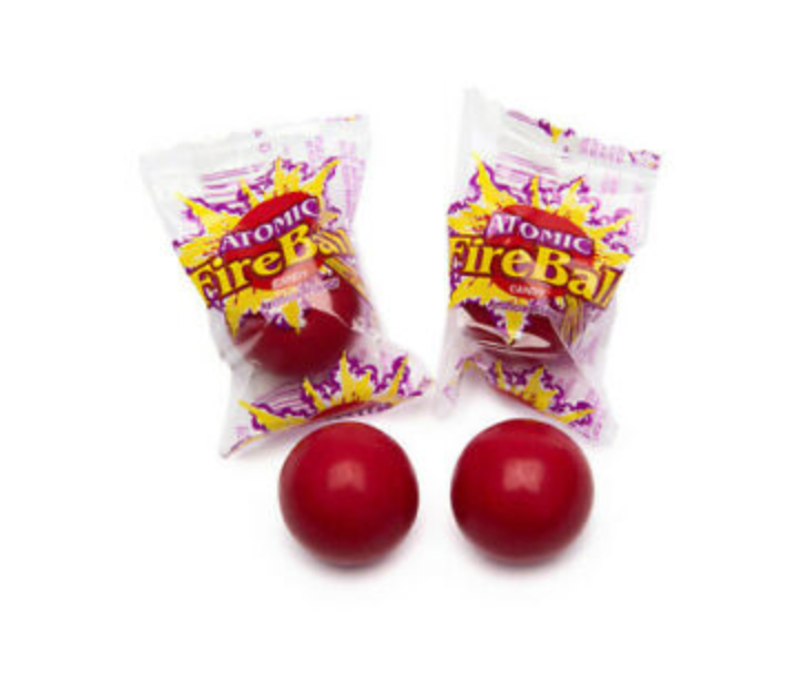 Atomic Fireball Cinnamon Flavoured Candy