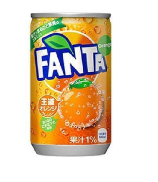 Fanta Orange Can Japanese