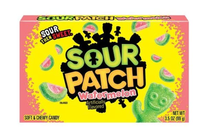 Sour Patch Kids Watermelon Theatre Box