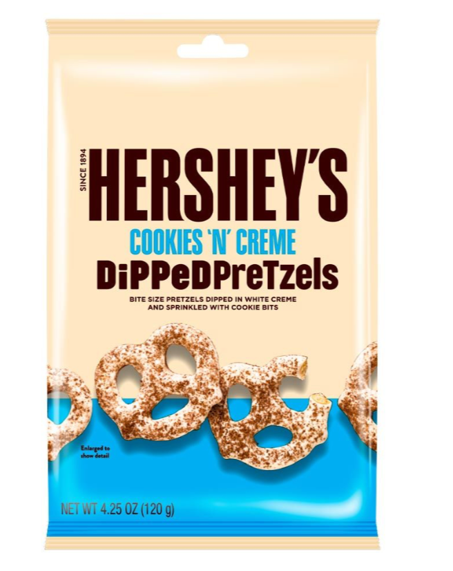 Hershey's Cookies N Creme Dipped Pretzel