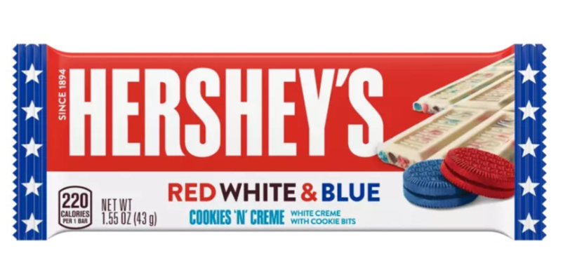 Hershey's Red White and Blue 43g