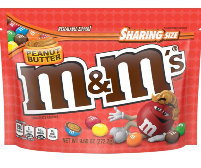 M&Ms Peanut Butter Sharing Size
