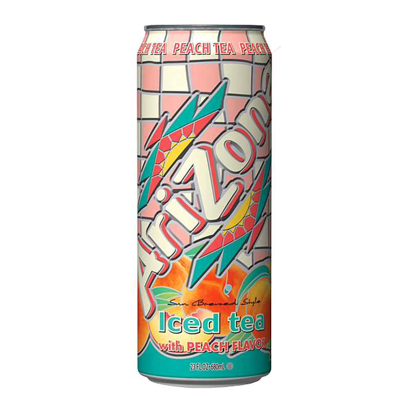 Arizona Peach Iced Tea 680ml Can