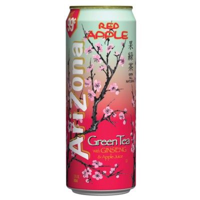 Arizona Red Apple Green Tea 680ml Can