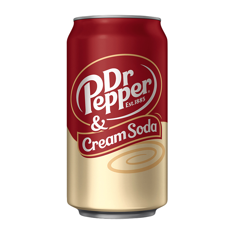 Dr Pepper Cream Soda 355ml Can