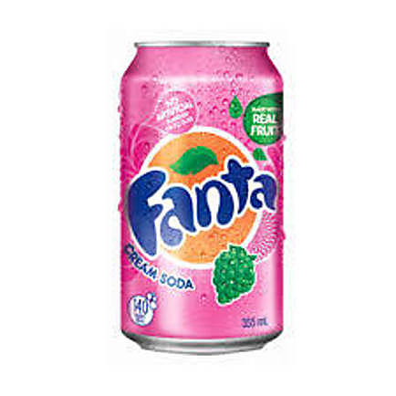 Fanta Cream Soda 355ml Can