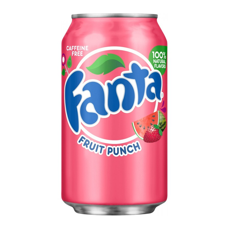 Fanta Fruit Punch 355ml Can