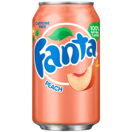 Fanta Peach 355ml Can