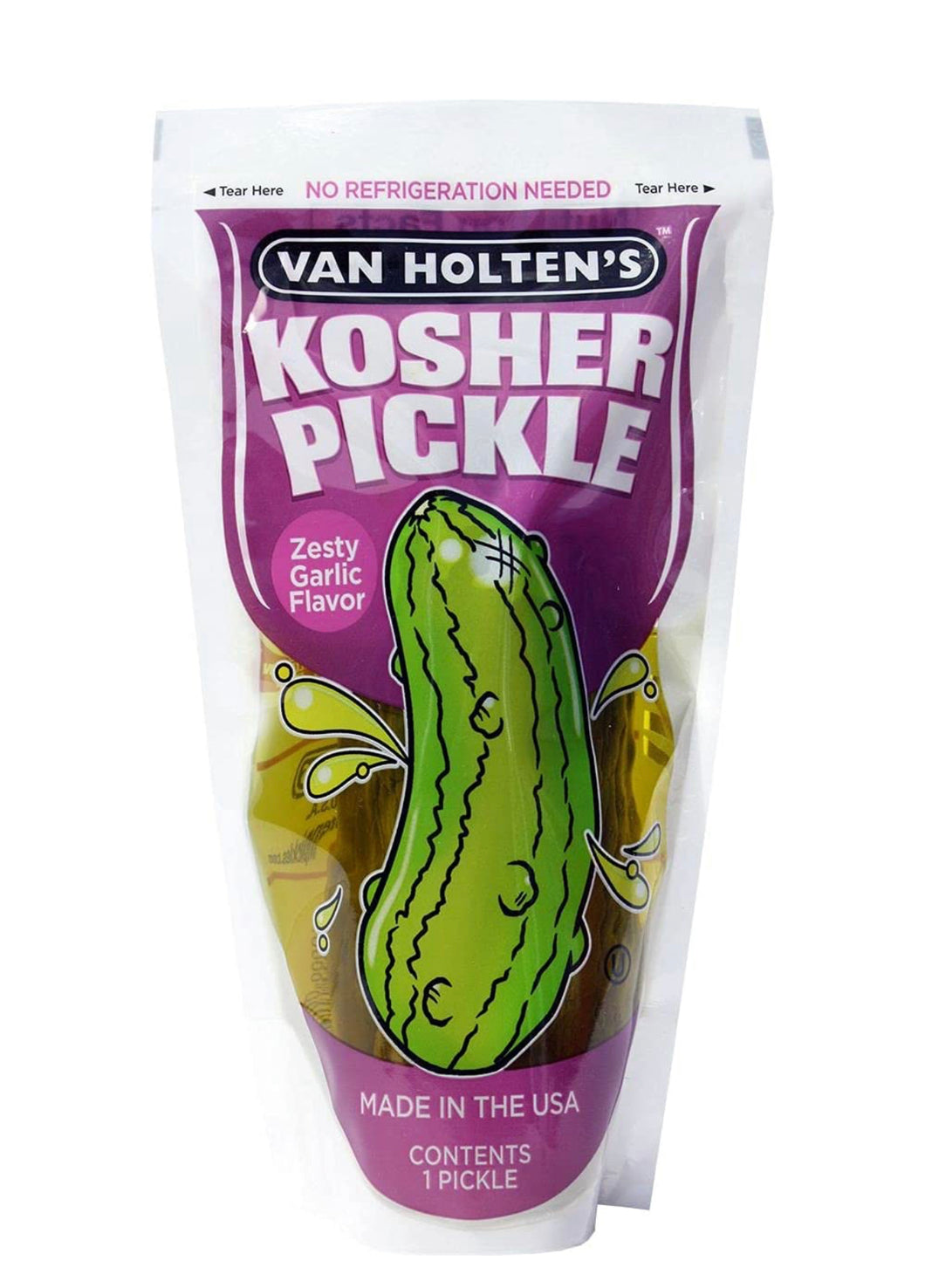 Pickle in a pouch Kosher