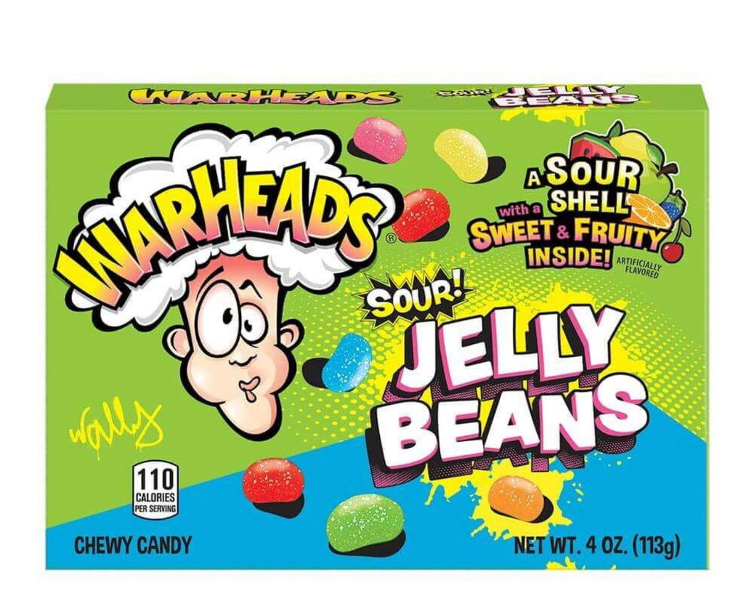 Warheads Sour Jelly Beans