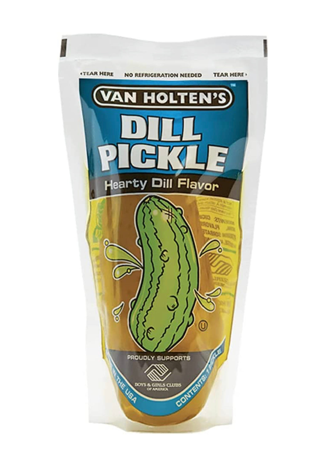 Pickles in a pouch Dill Pickle