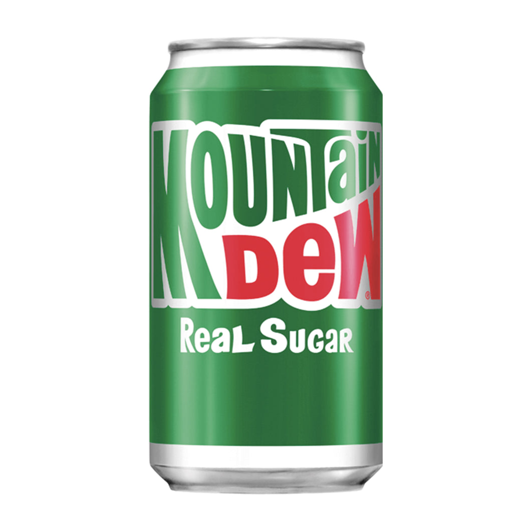 Mountain Dew Original Real Sugar 355ml Can